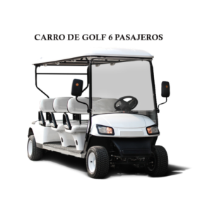 CARRO DE GOLF 6 PASAJEROS